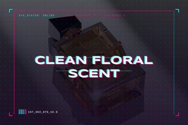 clean floral scent