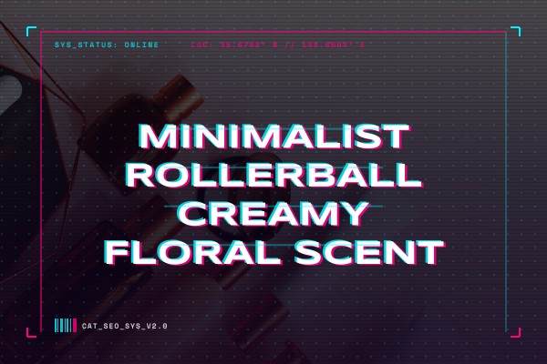 minimalist rollerball creamy floral scent